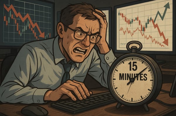 “I saw the print - but the market didn't move.”